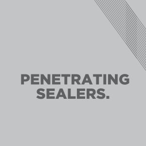 Penetrating Sealers