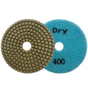 105mm flex resin polishing pad 400 grit