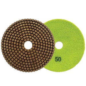 125mm flex resin polishing pad 50 grit