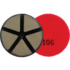 75mm ceramic polishing puck 100 grit