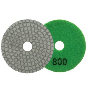 80mm flex resin polishing pad 800 grit