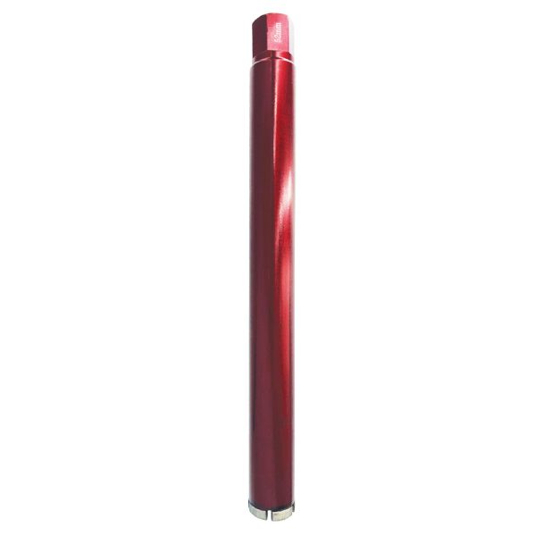 450mm red core barrel with 52mm diameter diamond arrayed segment tip