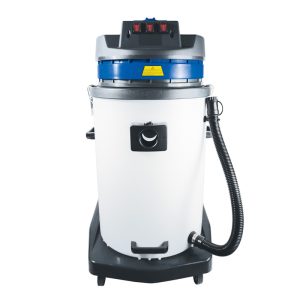 70L white plastic wet vacuum with 3 motors and wheels