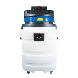 90L white plastic wet vacuum with 3 motors and wheels