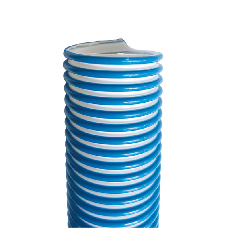 38mm blue spiral plastic hose