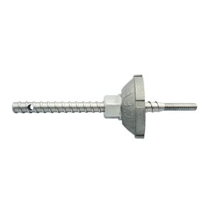 cup-style anchor bolt with threaded rod