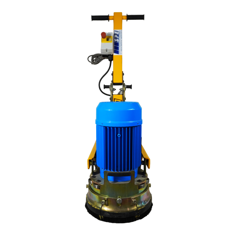 bartell blue and yellow 10 inch cub grinder front view