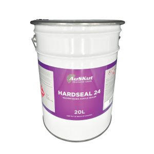 20 Litre Drum of hardseal topical sealer with purple label