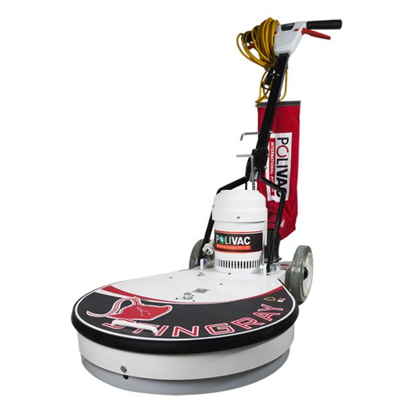 Polivac Stingray with red dust bag