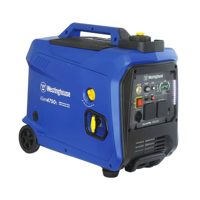 blue westinghouse 4750W portable petrol generator