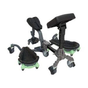 Kneel-It V3 Rolling Kneepads & Kneeling Chair with Chest Support – Complete Kit